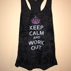 Used workout tank top